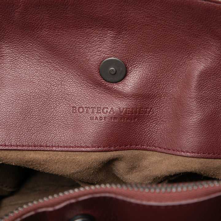 Bottega Veneta Large Nappa Intrecciato Double Cabas chaîne