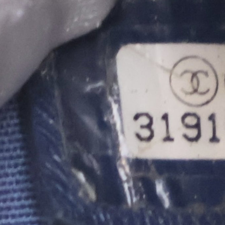 Chanel Mini Jean Mood Bucket with Chain Bleu