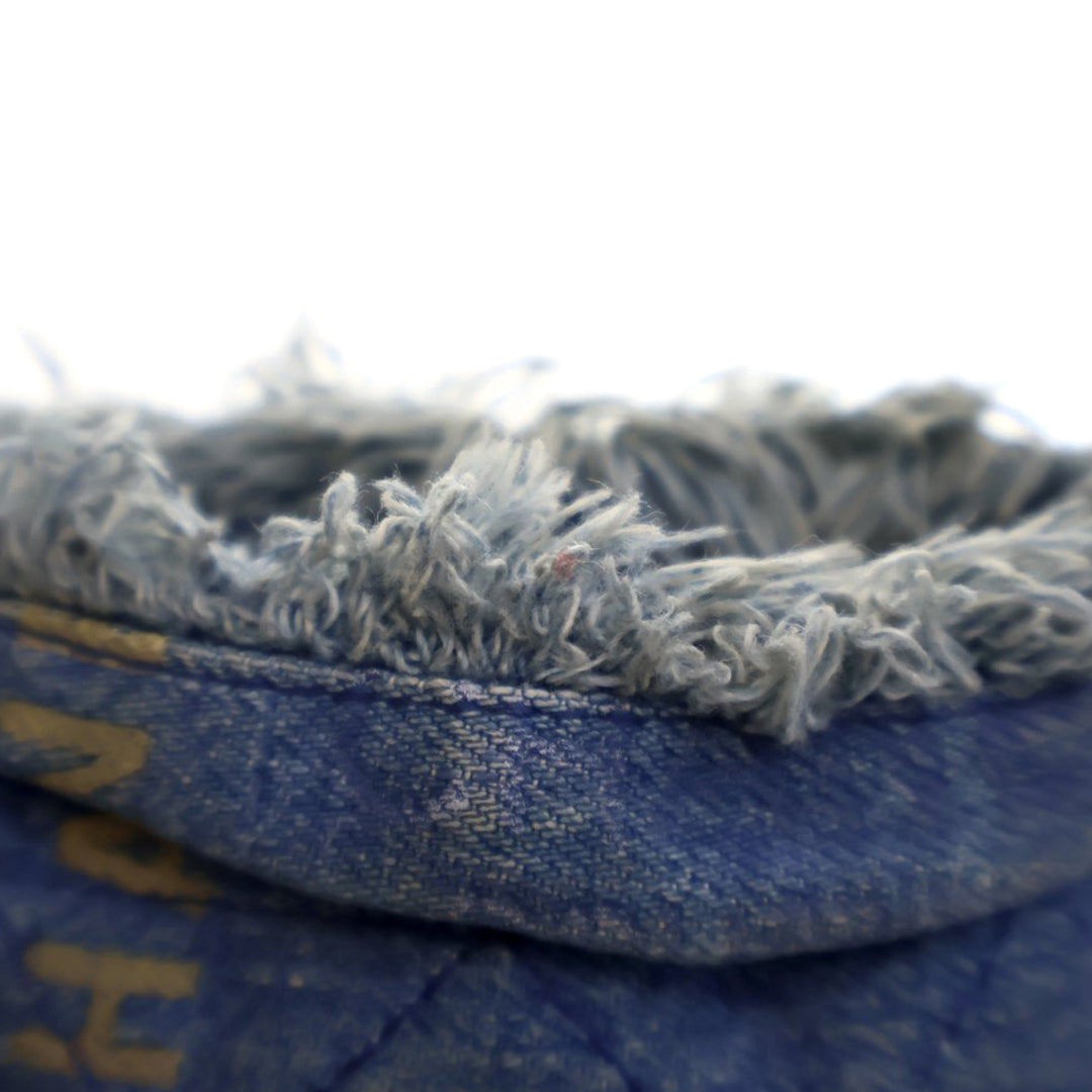 Chanel Mini Jean Mood Bucket with Chain Bleu
