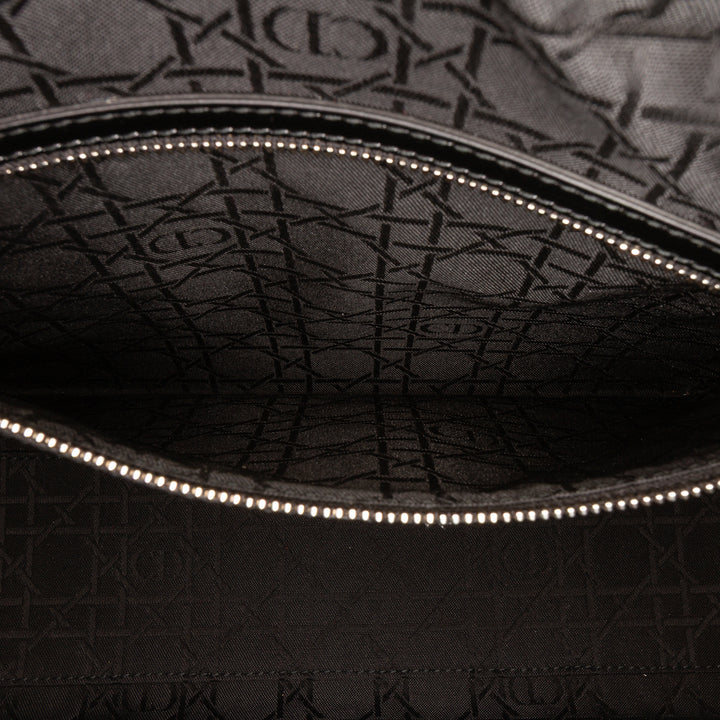 Large Patent Cannage Lady Dior Black - Gaby Paris