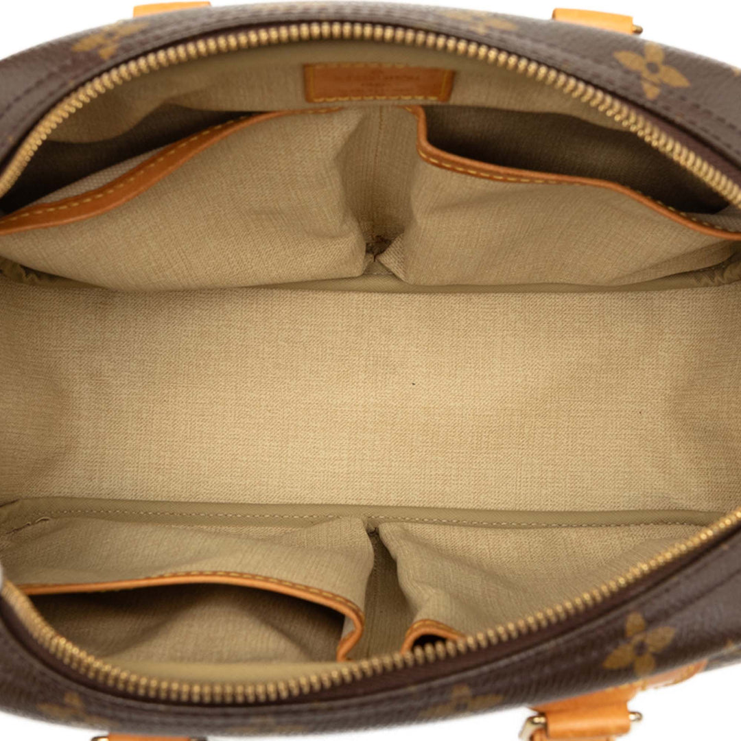 Louis Vuitton Sac à main Trouville Monogram Marron – vue 4 – GABY PARIS