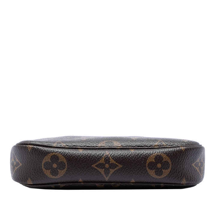 Louis Vuitton Pochette Accessoires Mini Monogram Marron – vue 3 – GABY PARIS