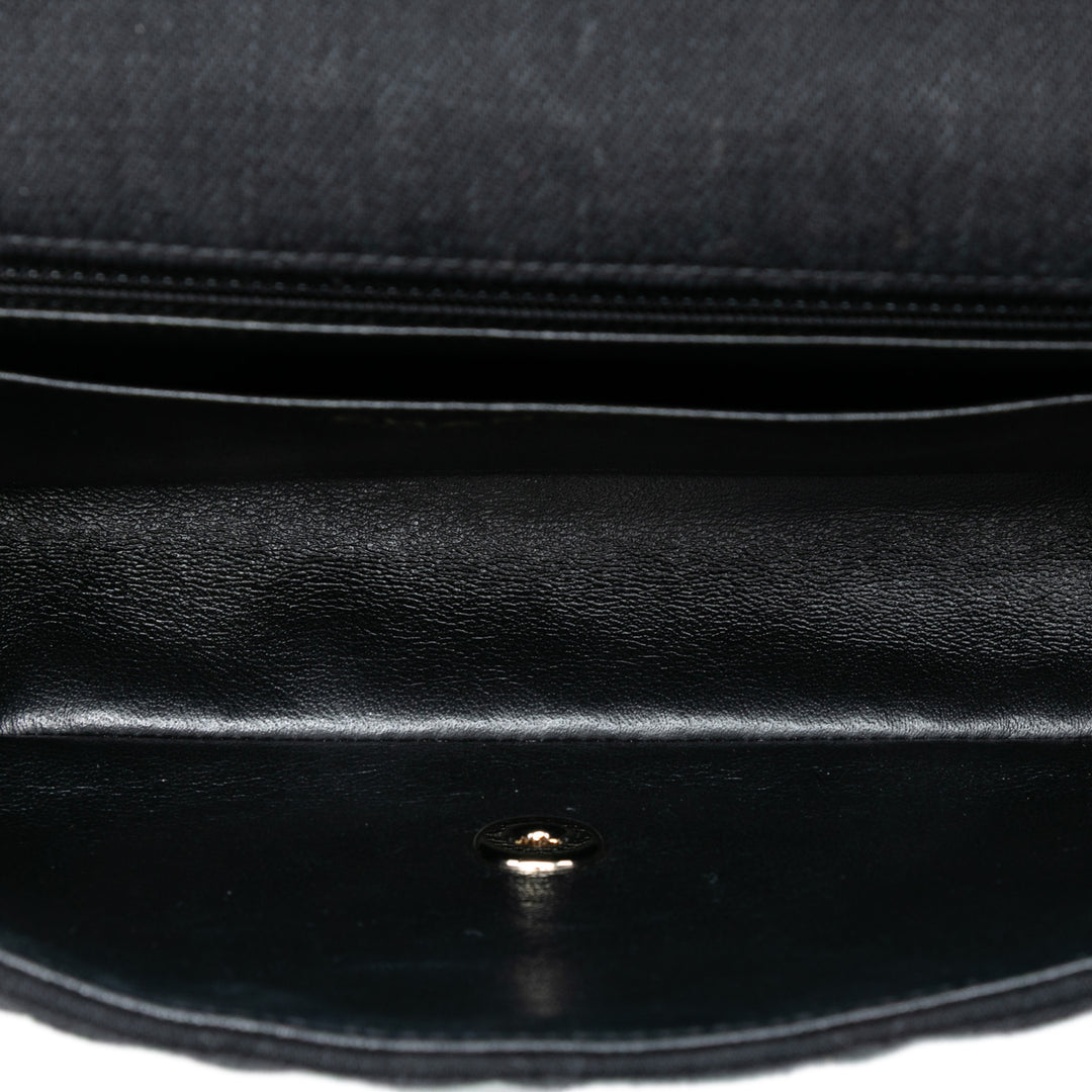 Chanel Medium Classic Jean Braided Simple rabat