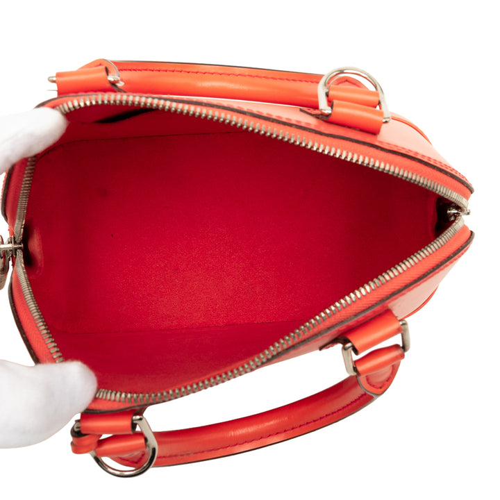 Louis Vuitton Alma BB Épi Orange – vue 4 – GABY PARIS