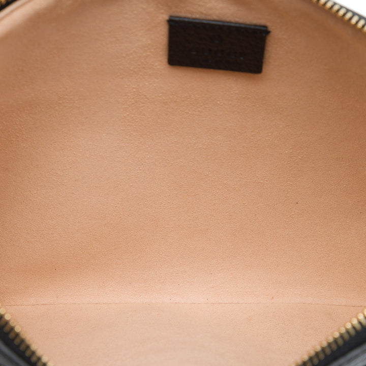 Web Ophidia Pochette Cuir de veau Noir