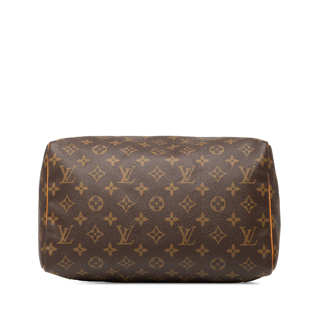 Louis Vuitton Monogram Speedy 30 Marron – GABY PARIS Authentique