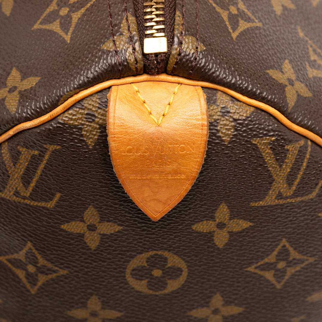 Louis Vuitton Monogram Speedy 30 Marron – GABY PARIS Authentique