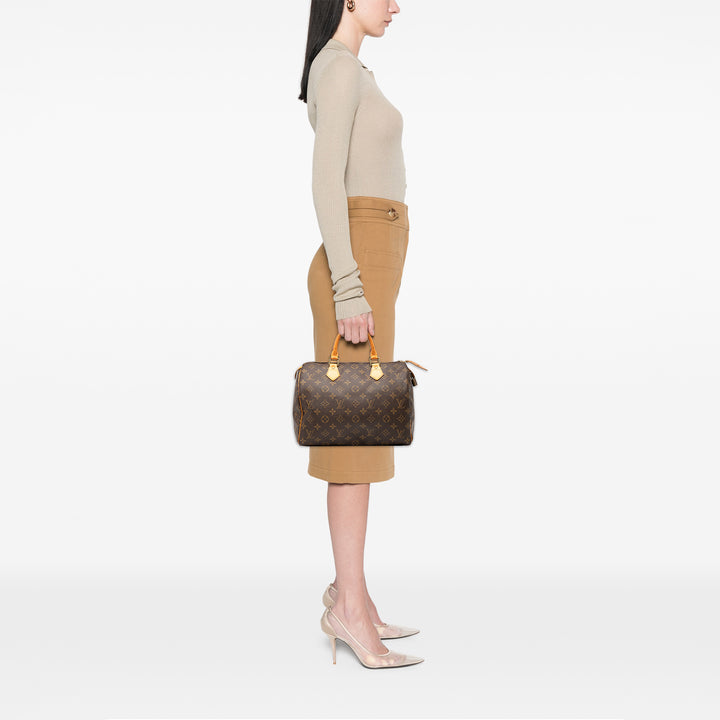 Louis Vuitton Monogram Speedy 30 Marron – GABY PARIS Authentique