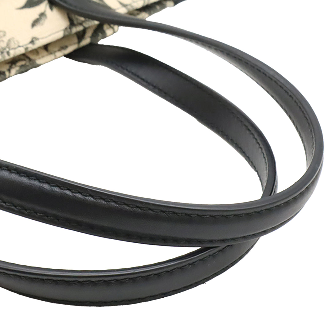 Gucci Toile GG Ribbon Herbarium Cabas
