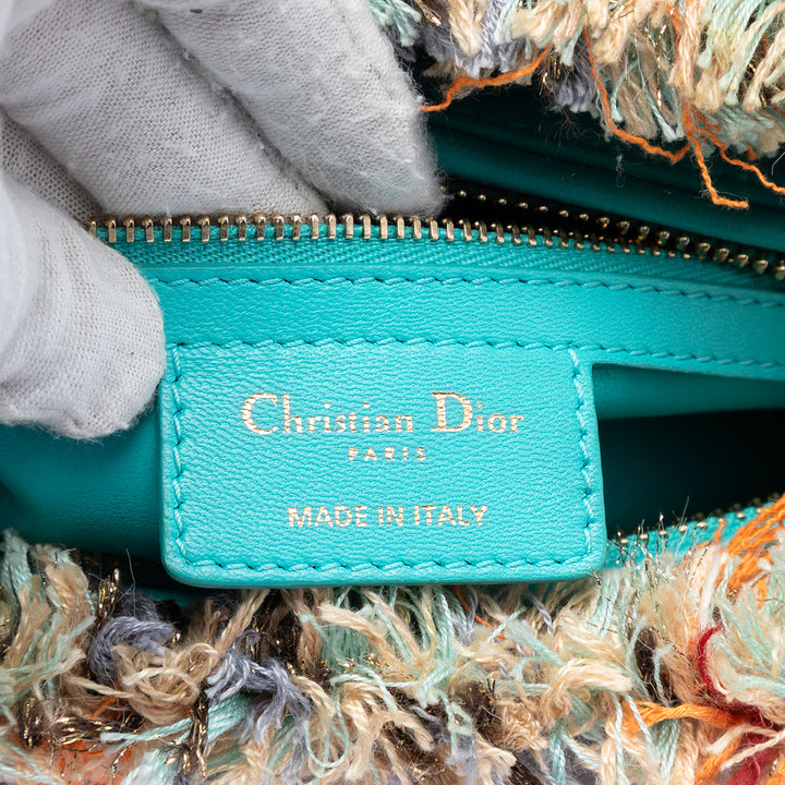Dior Medium Tweed Heart Deco Lady Dior