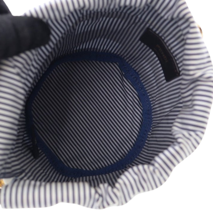 Fendi Mini Cuir et Toile Logo Step Out Sac