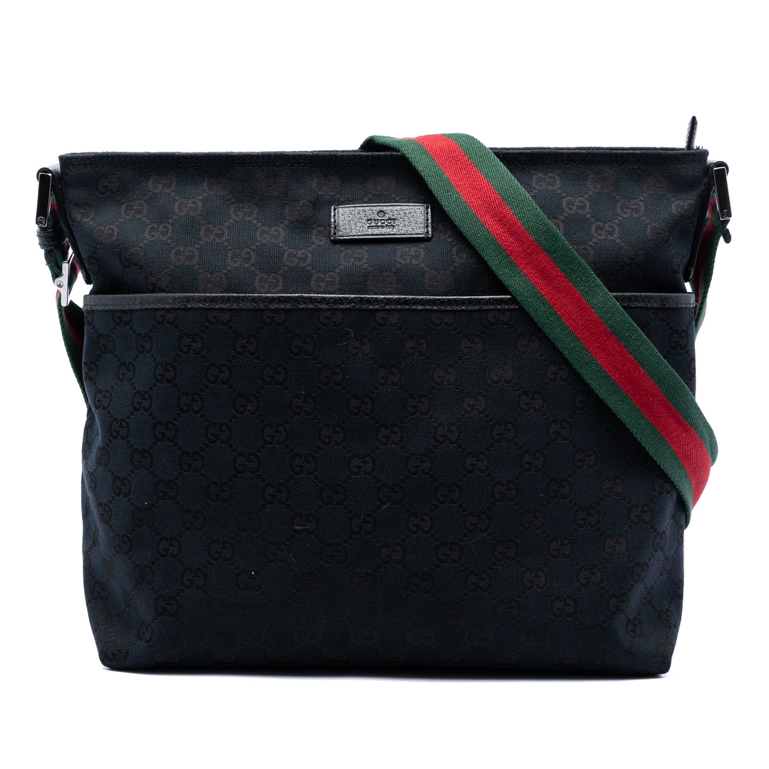 Gucci GG Toile Web Sac porté croisé