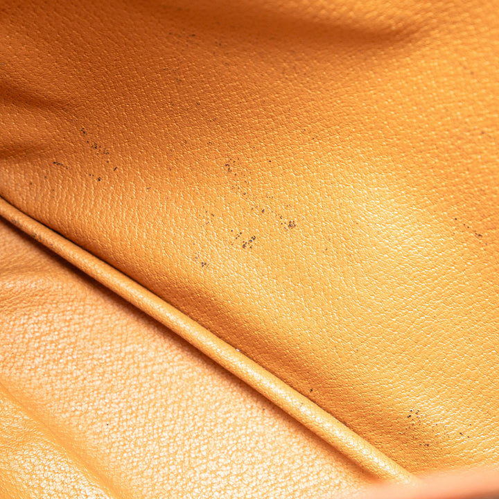 Macadam Coated Canvas Tote Brown - Gaby Paris