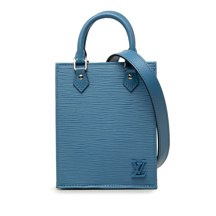 Sac Plat Épi Bleu