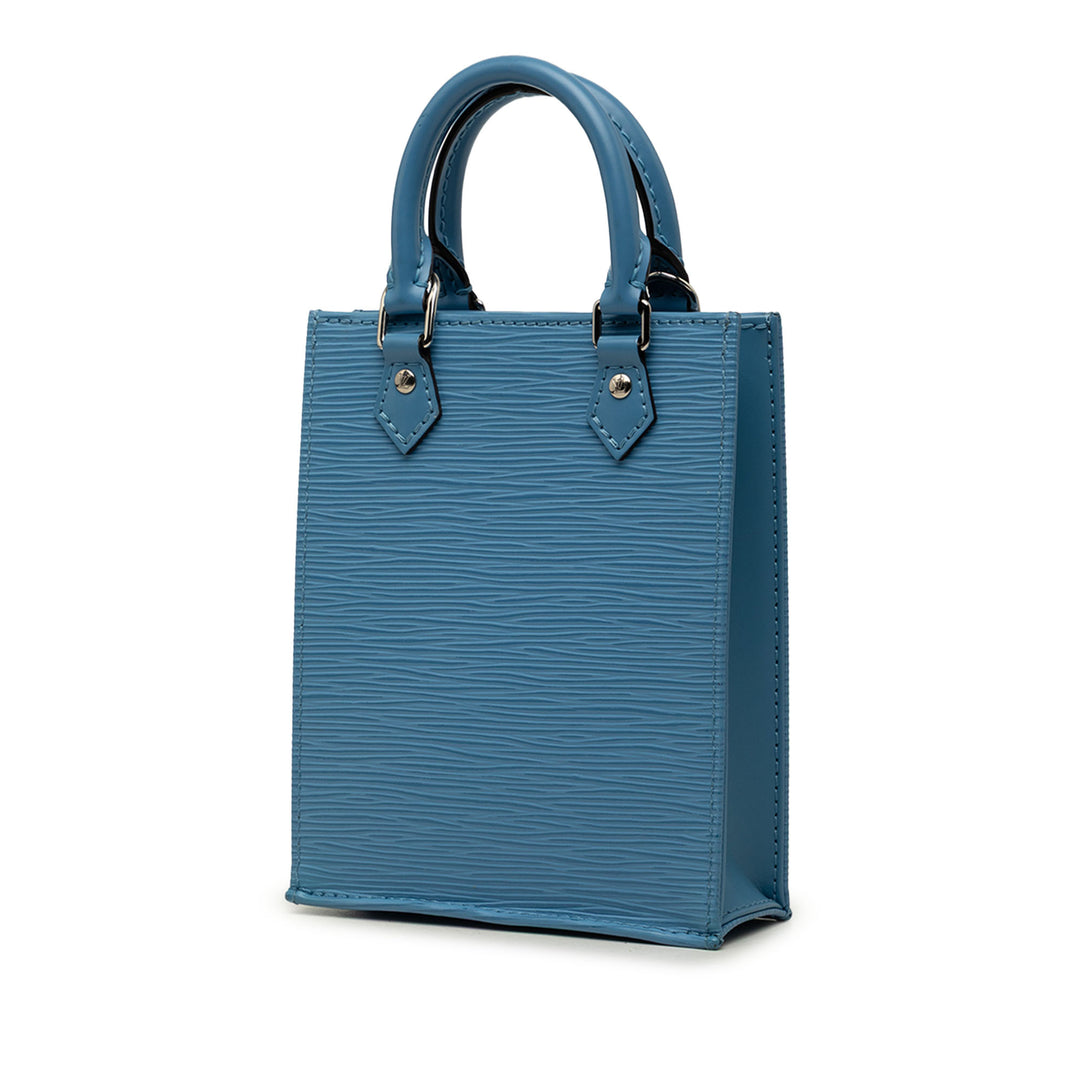 Sac Plat Épi Bleu