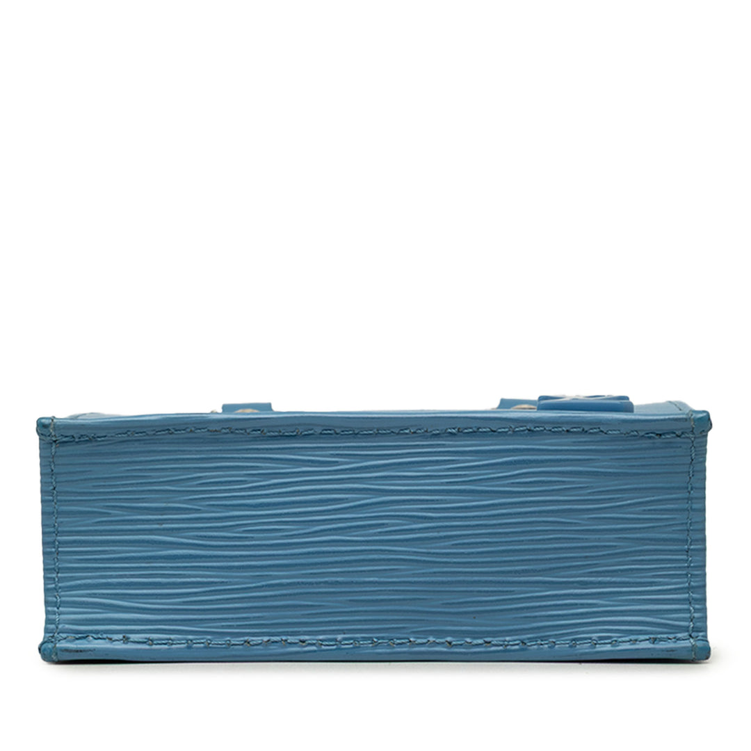 Sac Plat Épi Bleu