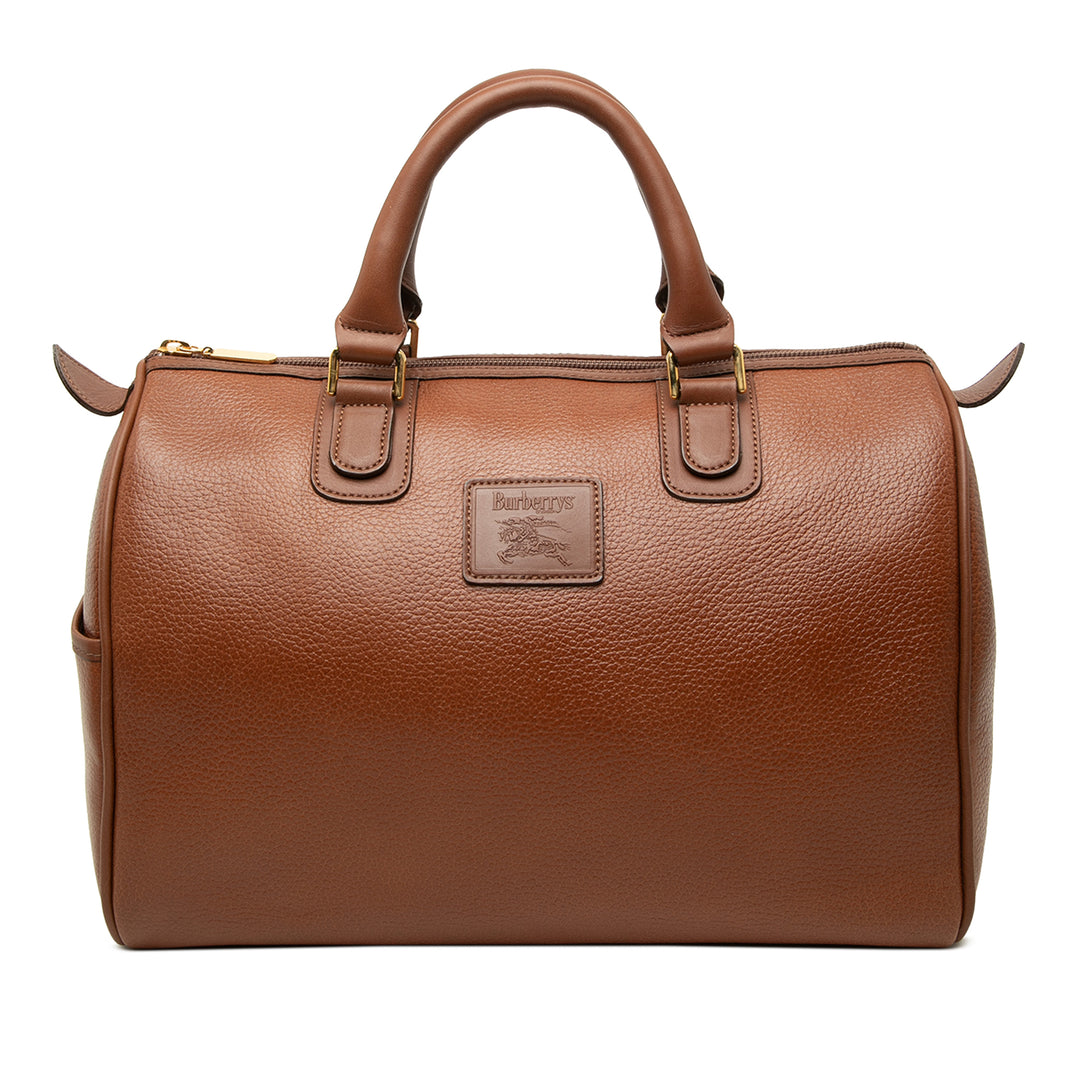 Burberry Boston Sac Marron – vue principale – GABY PARIS