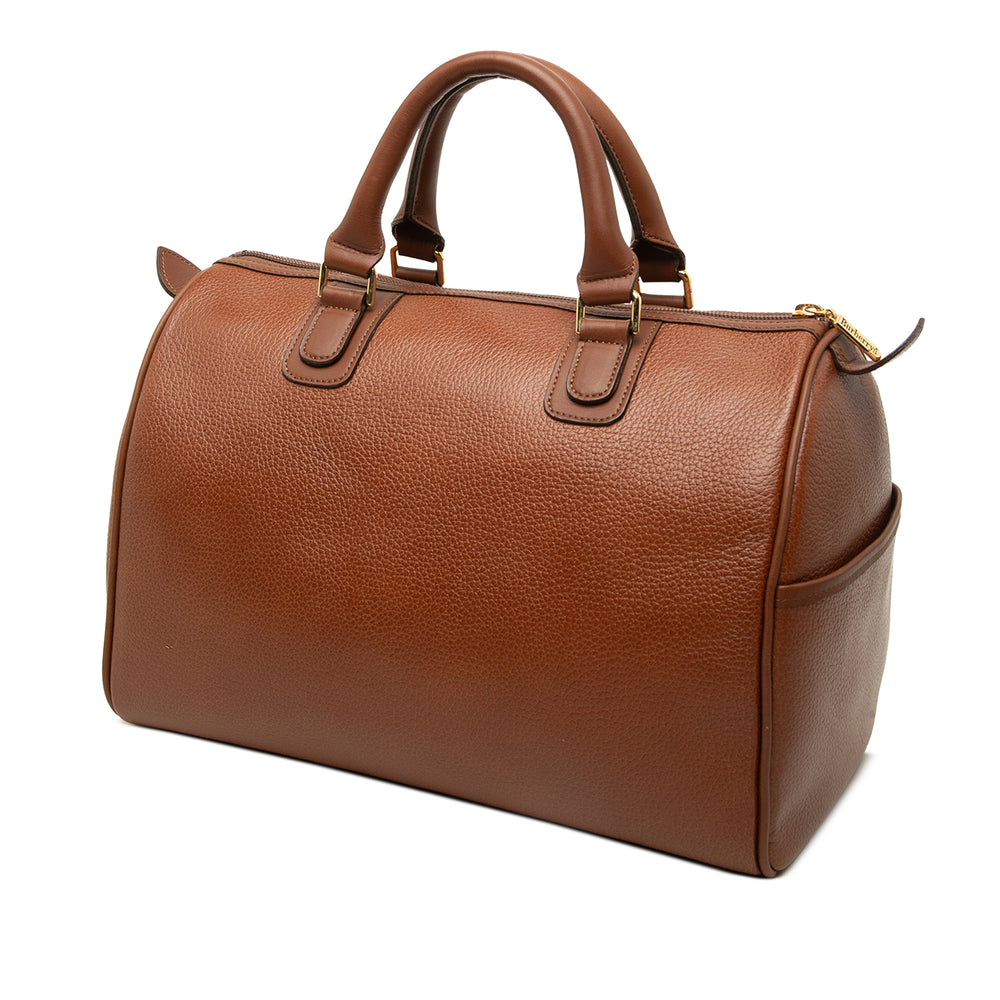 Burberry Boston Sac Marron – vue 2 – GABY PARIS