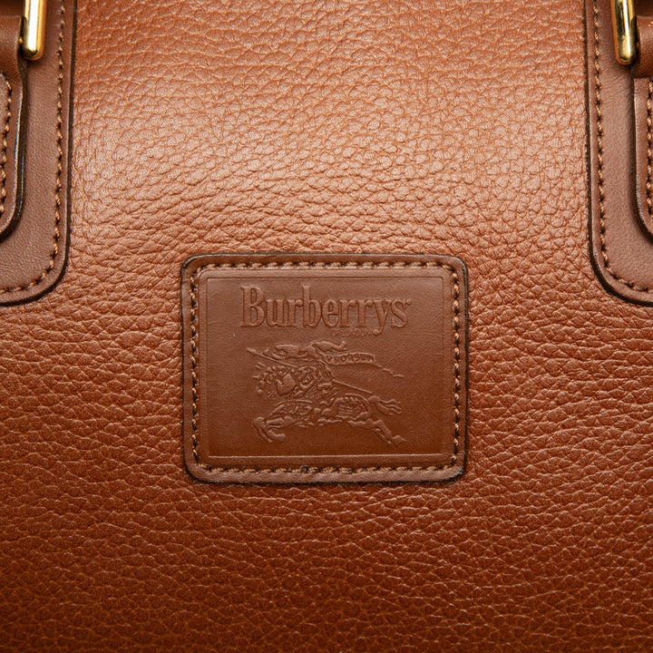 Burberry Boston Sac Marron – vue 6 – GABY PARIS
