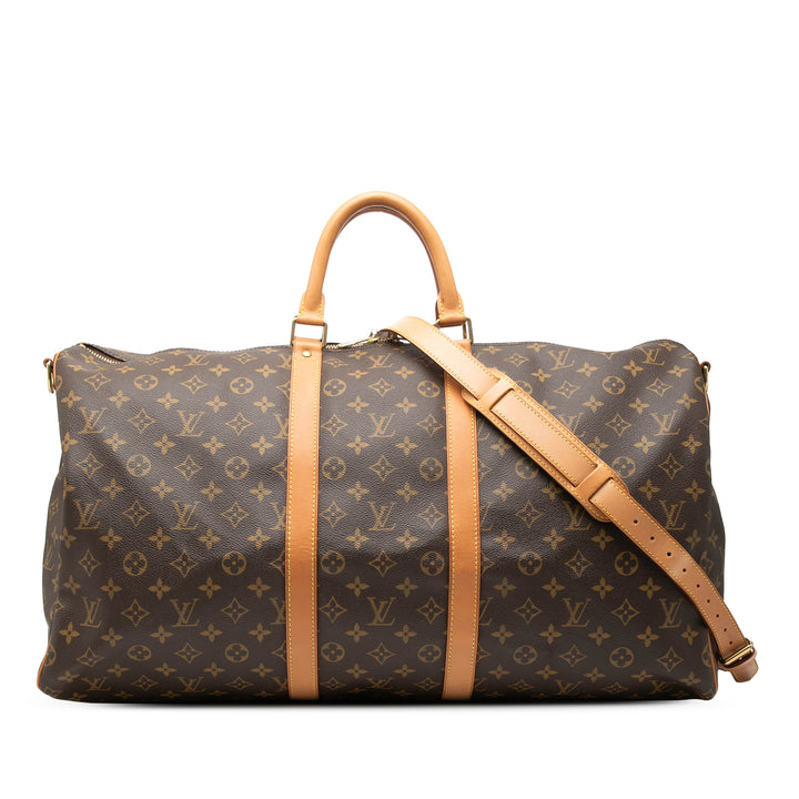 Louis Vuitton Monogram Keepall Bandouliere 55