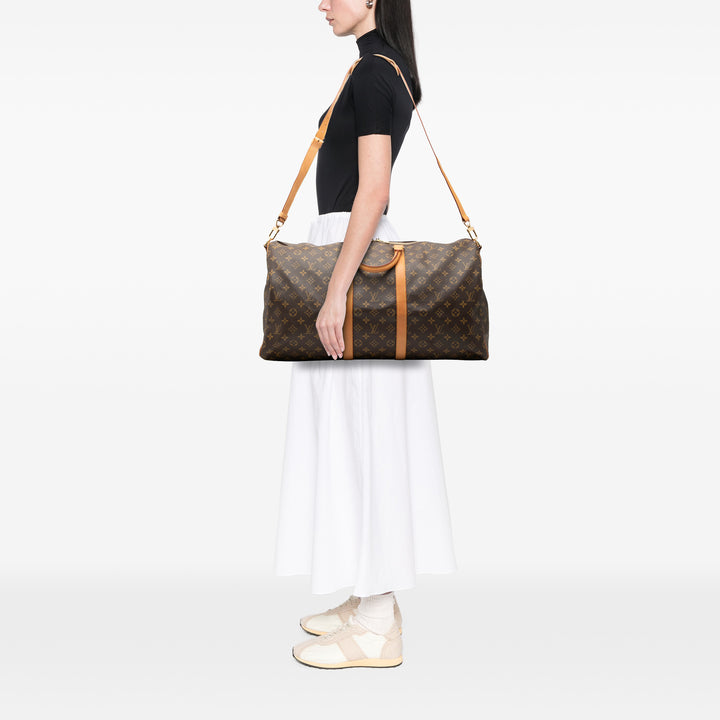 Louis Vuitton Monogram Keepall Bandouliere 55