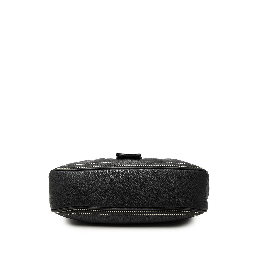 Celine Grained Buckle Sac Cuir