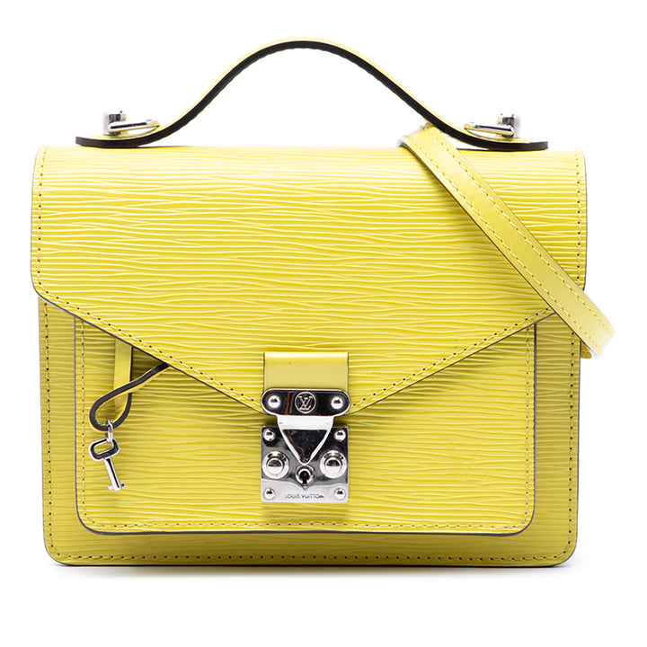 Louis Vuitton Monceau BB Épi Jaune – vue principale – GABY PARIS