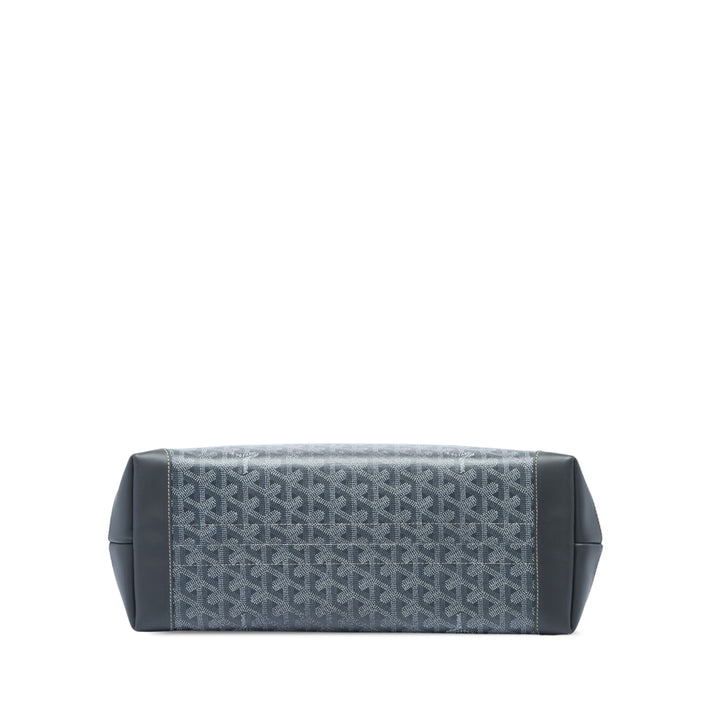 Goyard Bellechasse PM Goyardine Gris – vue 3 – GABY PARIS