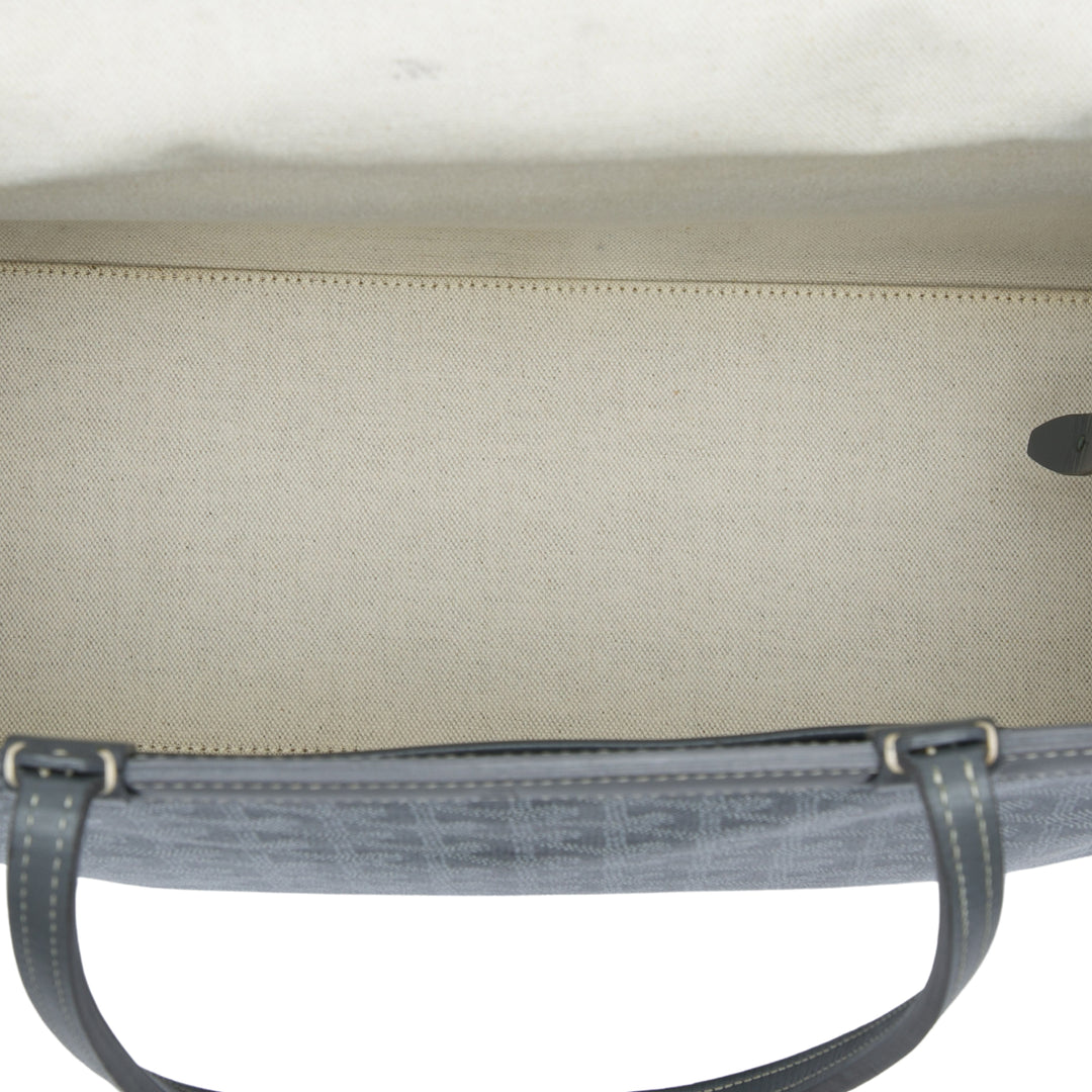 Goyard Bellechasse PM Goyardine Gris – vue 4 – GABY PARIS