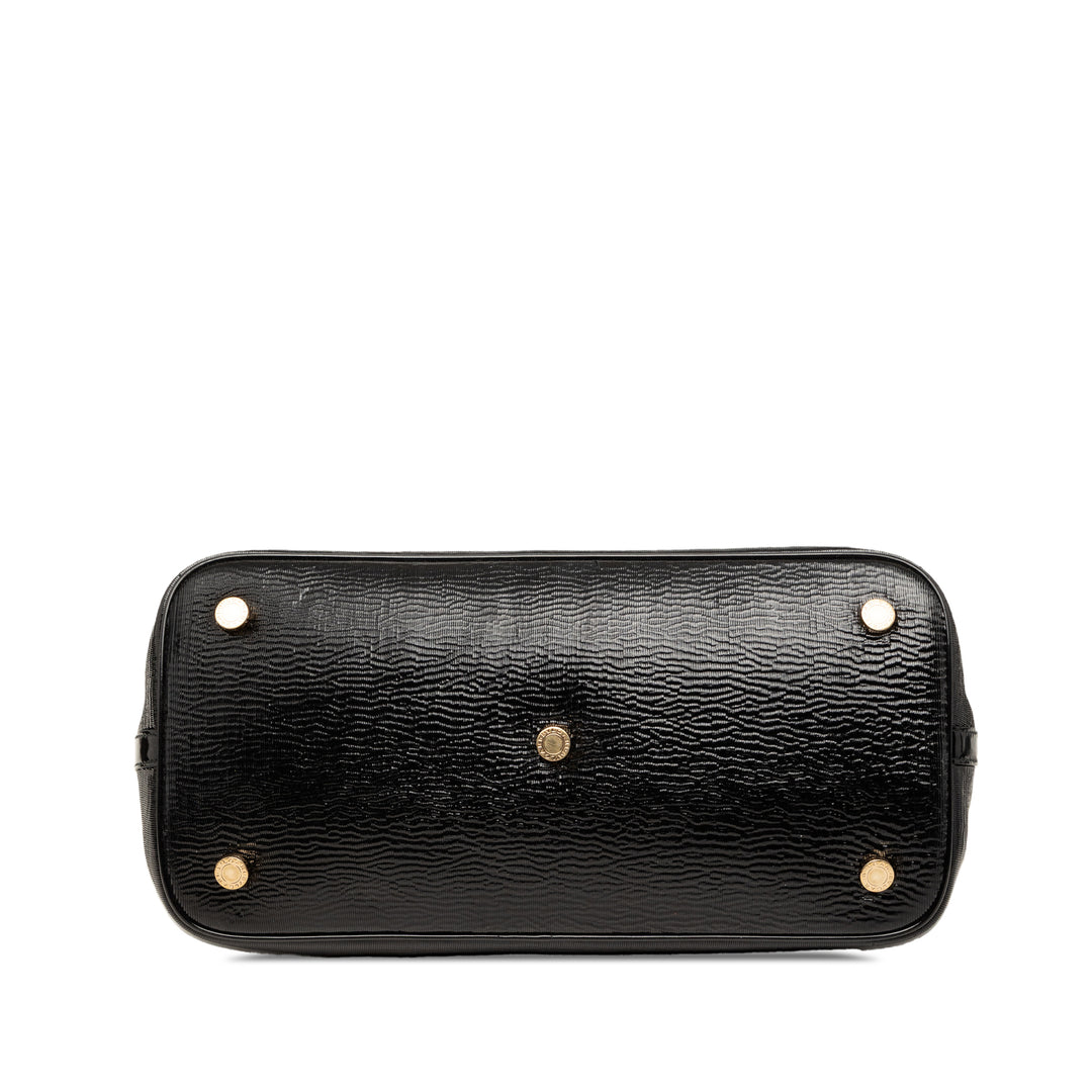 Bvlgari Sac à main Isabella Rossellini Wrinkled à Noir – vue 3 – GABY PARIS