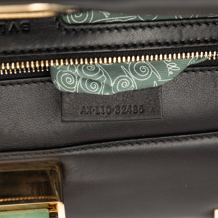 Bvlgari Sac à main Isabella Rossellini Wrinkled à Noir – vue 6 – GABY PARIS