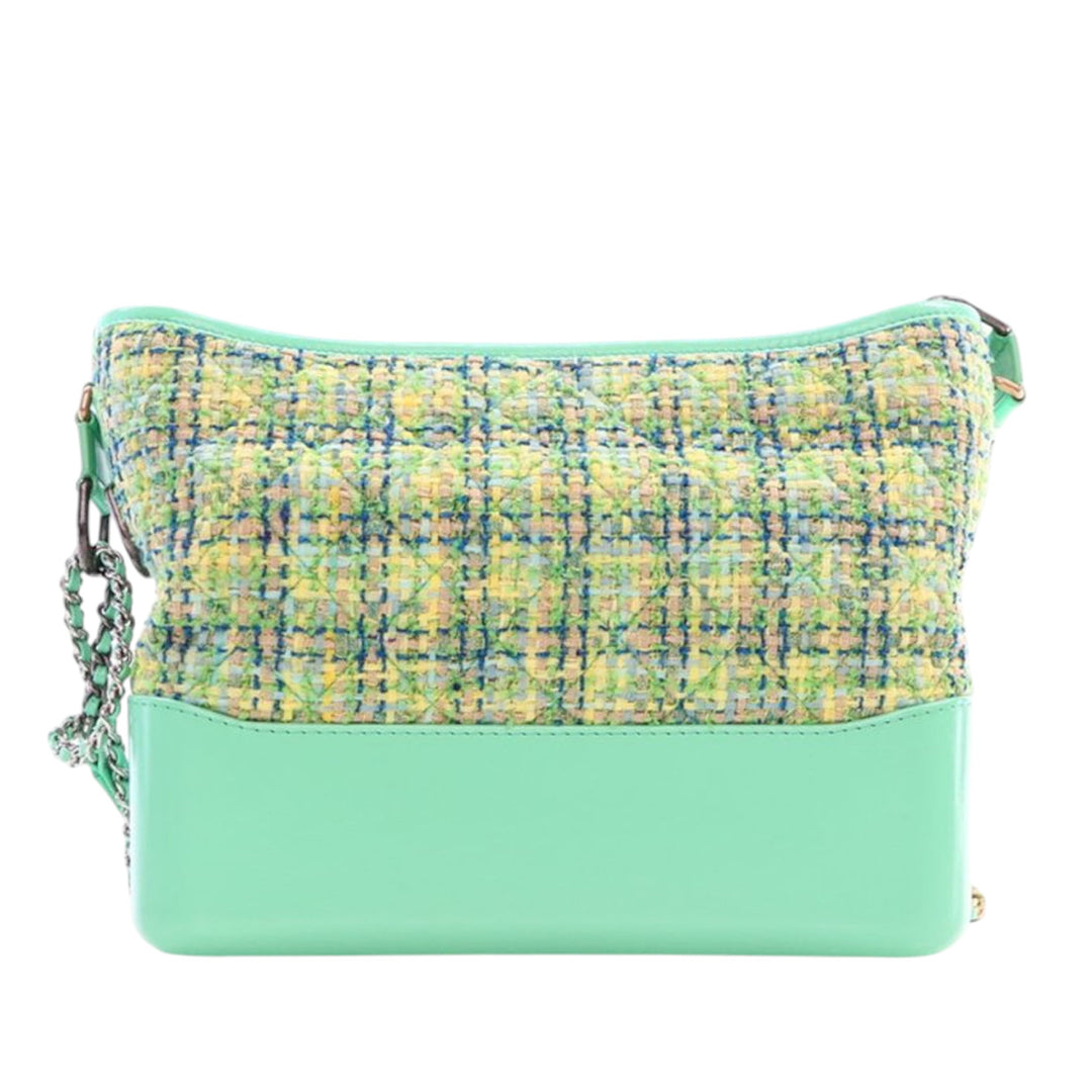 Chanel Medium Tweed Gabrielle Sac porté croisé Vert