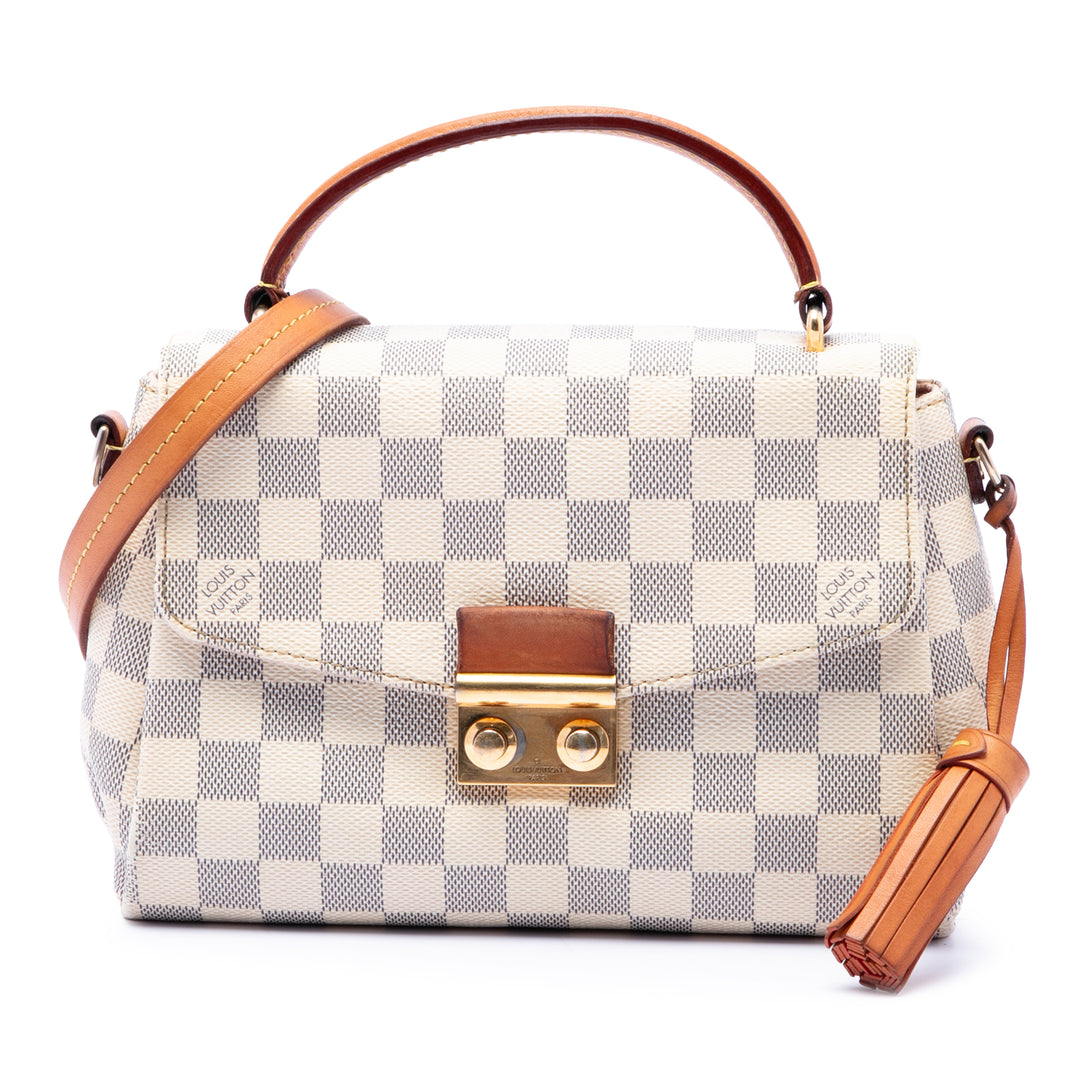 Croisette Damier Azur Blanc
