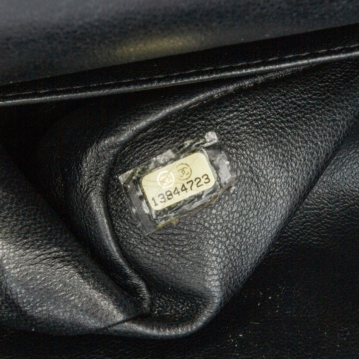 Chanel 2.55 Reissue Quilted Patent Double Flap 227 Black - GABY PARIS