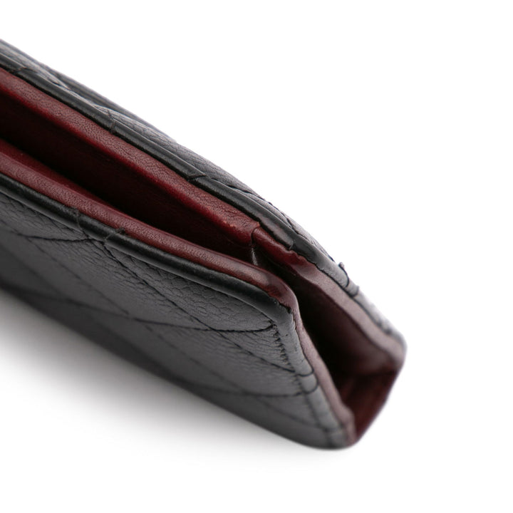 Chanel CC Caviar Bifold Wallet Black - GABY PARIS