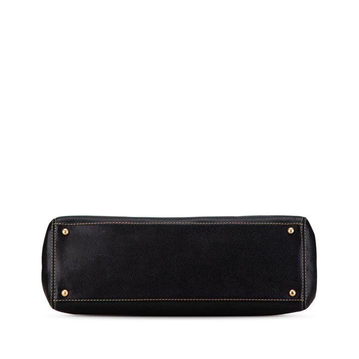 Chanel Caviar Executive Satchel Black - GABY PARIS