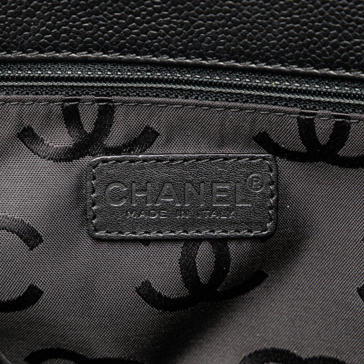 Chanel Caviar Executive Satchel Black - GABY PARIS