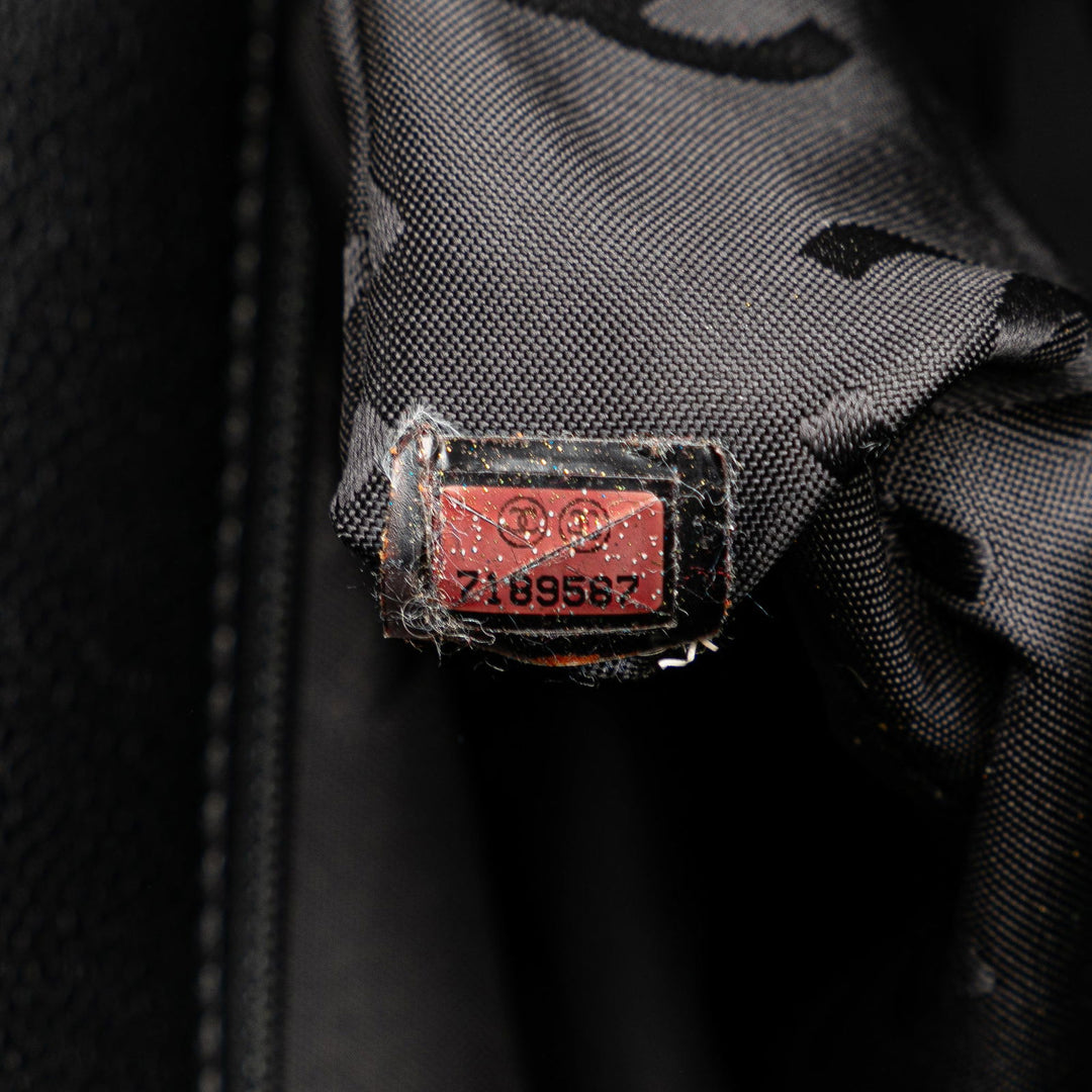 Chanel Caviar Executive Satchel Black - GABY PARIS