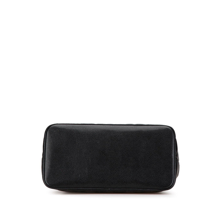 Chanel Caviar Medallion Tote Black - GABY PARIS