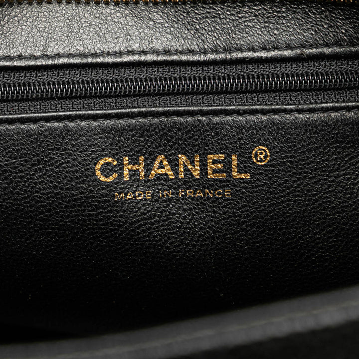 Chanel Caviar Medallion Tote Black - GABY PARIS