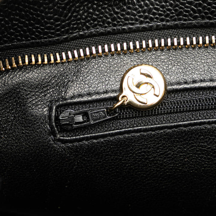 Chanel Caviar Medallion Tote Black - GABY PARIS