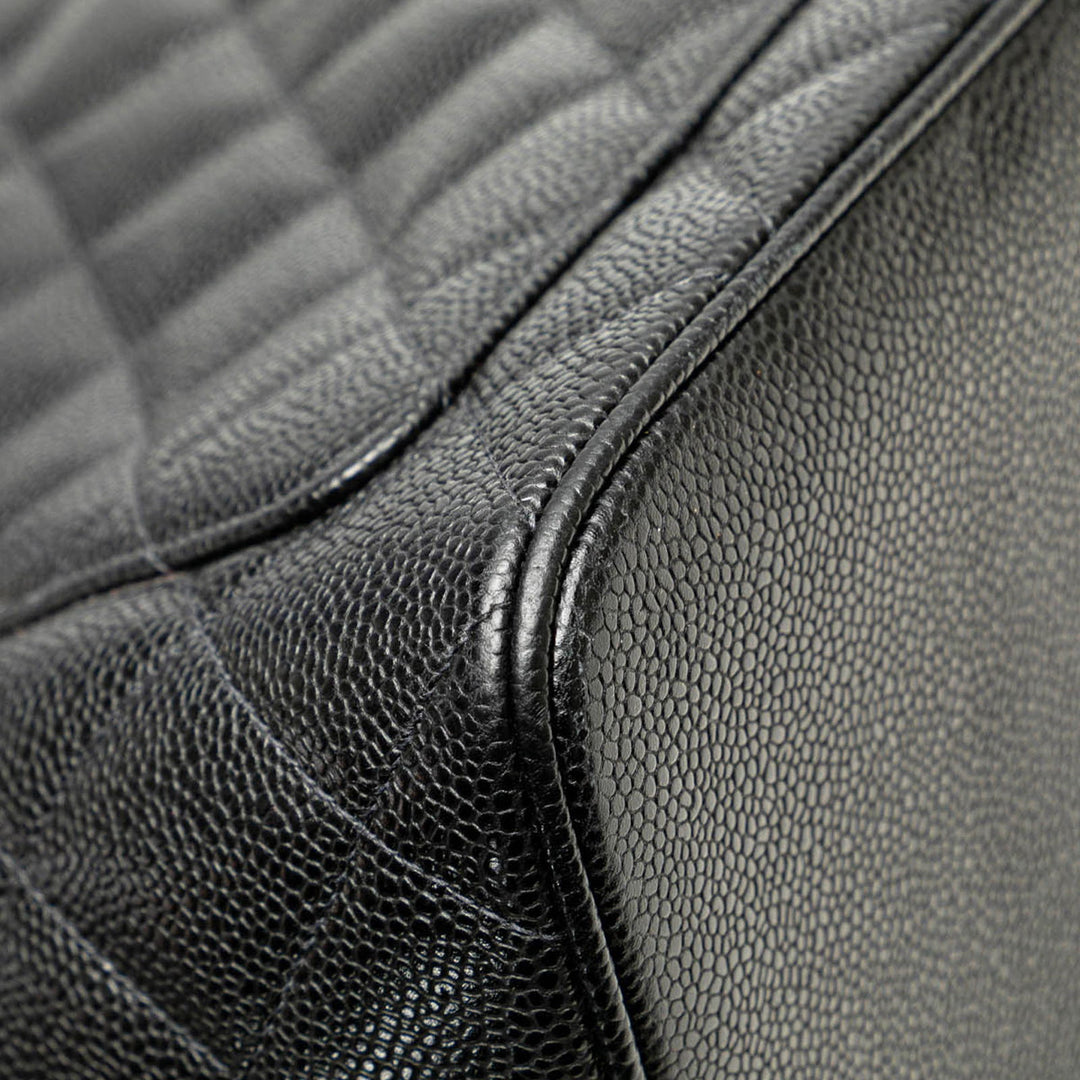 Chanel Caviar Medallion Tote Black - GABY PARIS