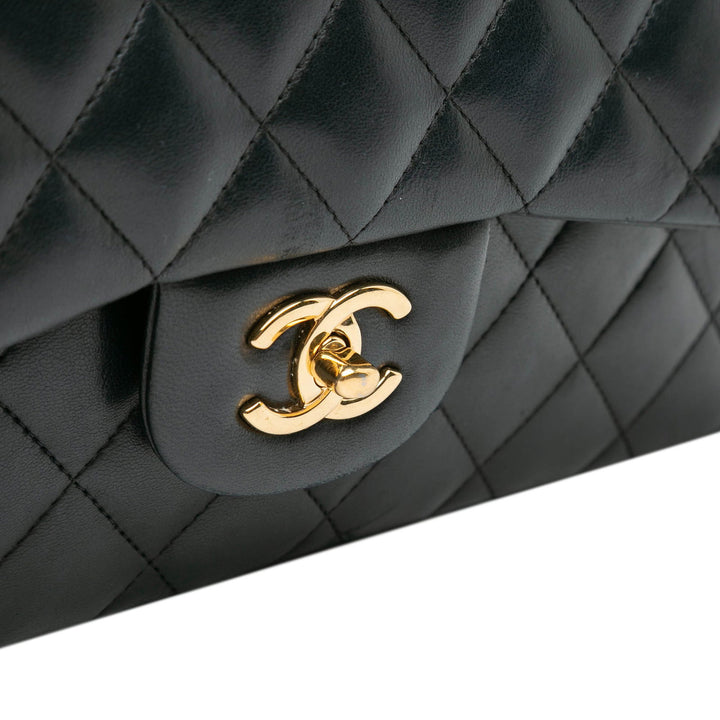 Chanel Jumbo Classic Lambskin Double Flap Black - GABY PARIS