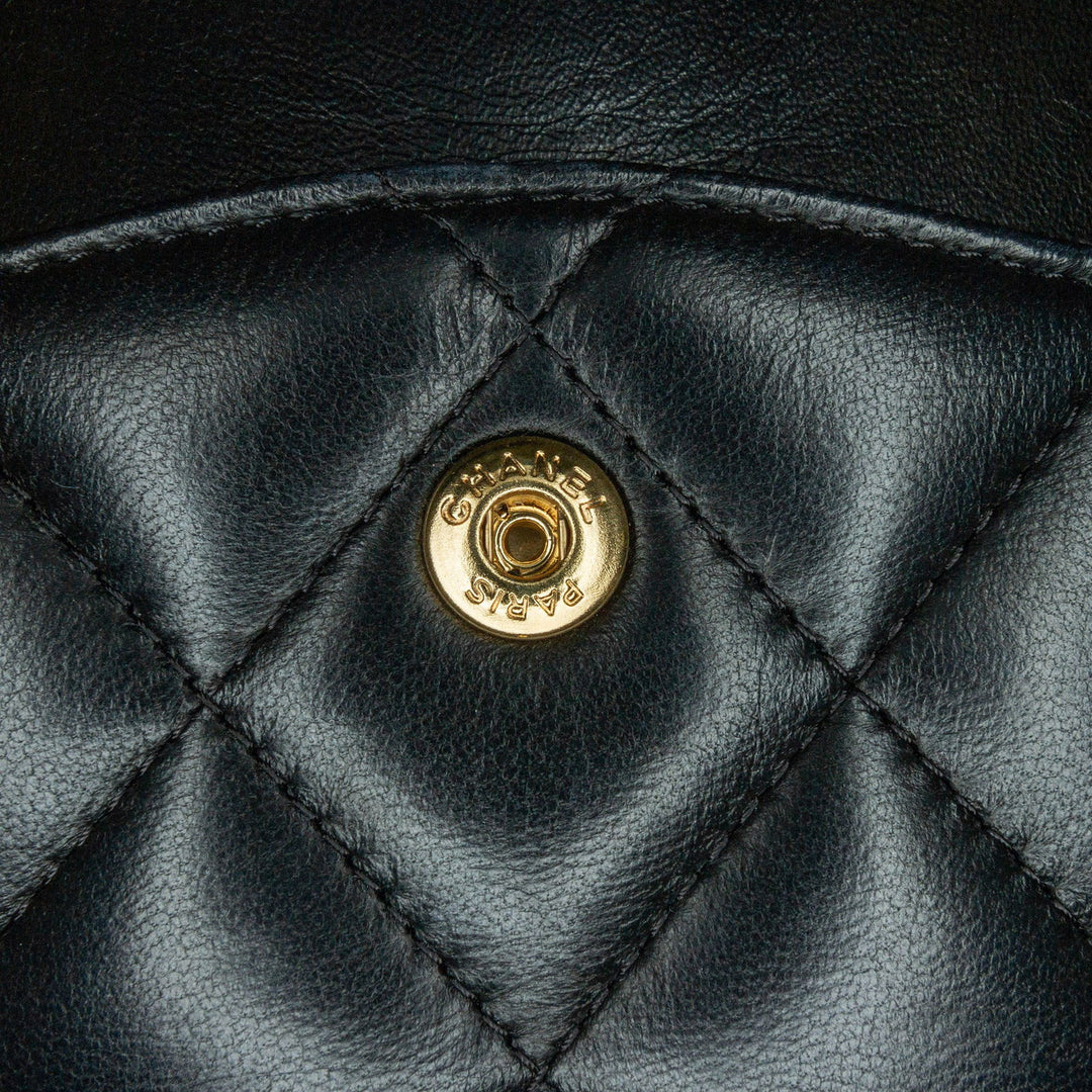 Chanel Jumbo Classic Lambskin Double Flap Black - GABY PARIS
