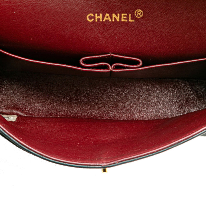 Chanel Medium Classic Lambskin Double Flap Black - GABY PARIS