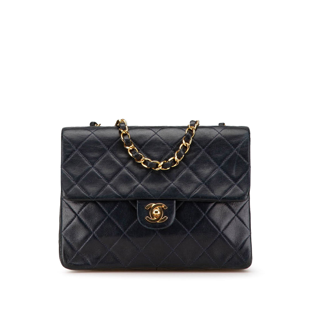 Chanel Mini Classic Lambskin Single Flap Black - GABY PARIS