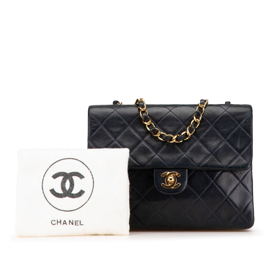 Chanel Mini Classic Lambskin Single Flap Black - GABY PARIS