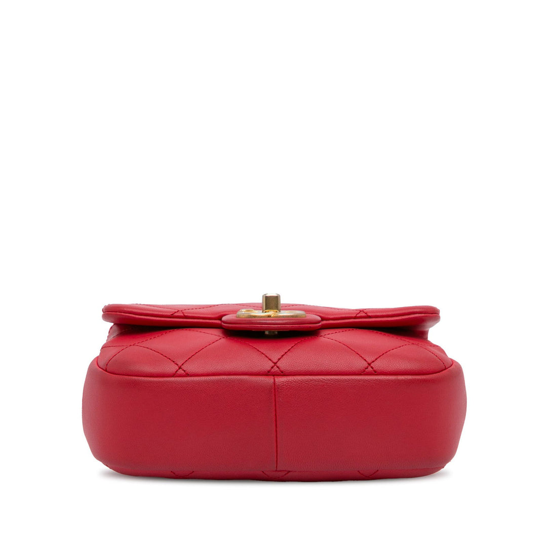 Chanel Mini In the Loop Flap Bag Red - gabyparis.fr