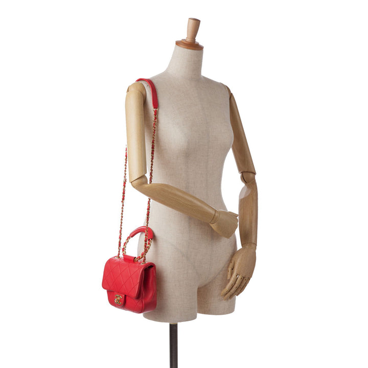 Chanel Mini In the Loop Flap Bag Red - gabyparis.fr