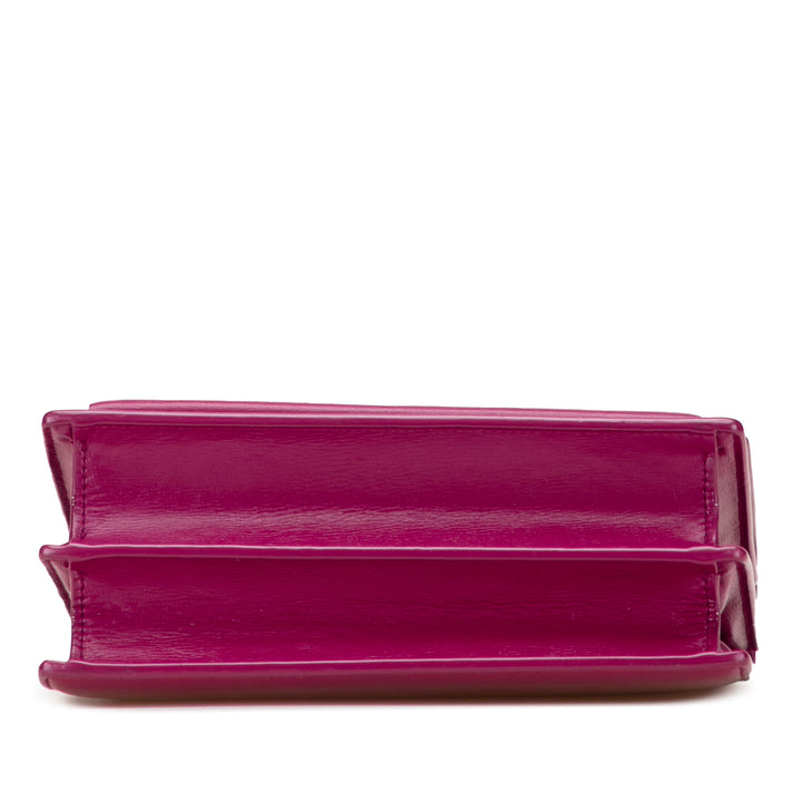 Saint Laurent Medium Cuir de veau Monogram Sunset Sac porté croisé